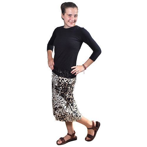 Pencil Skirt - Cotton Stretch Twill.