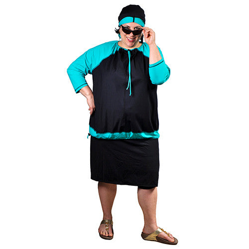 Swim & Sports UV Top & Rashguard - Drawstring Neck (3/4 sleeve).