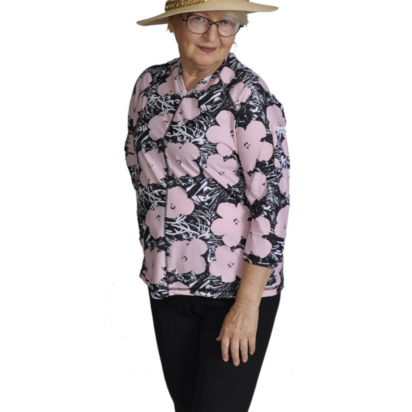 Swim & Sports UV Top & Rashguard - Printed - 3/4 sleeve.