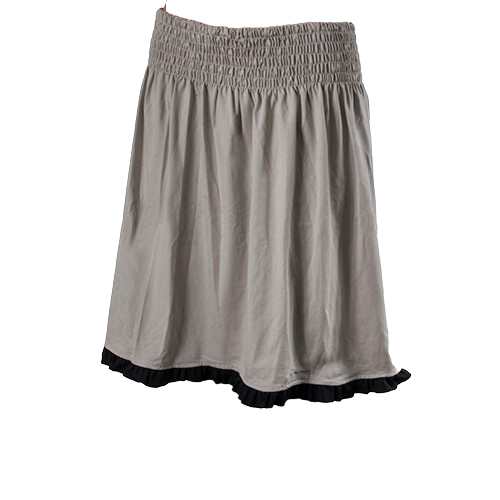 Shirred Cotton Knit Skirt - 22