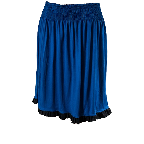Shirred Cotton Knit Skirt - 22