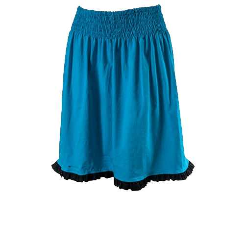 Shirred Cotton Knit Skirt - 22