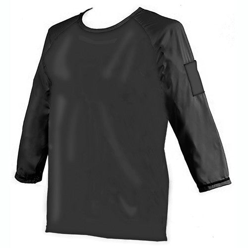 SWIMTOP & UV RASHGUARD - ARETZ ROUND NECK - BLACK
