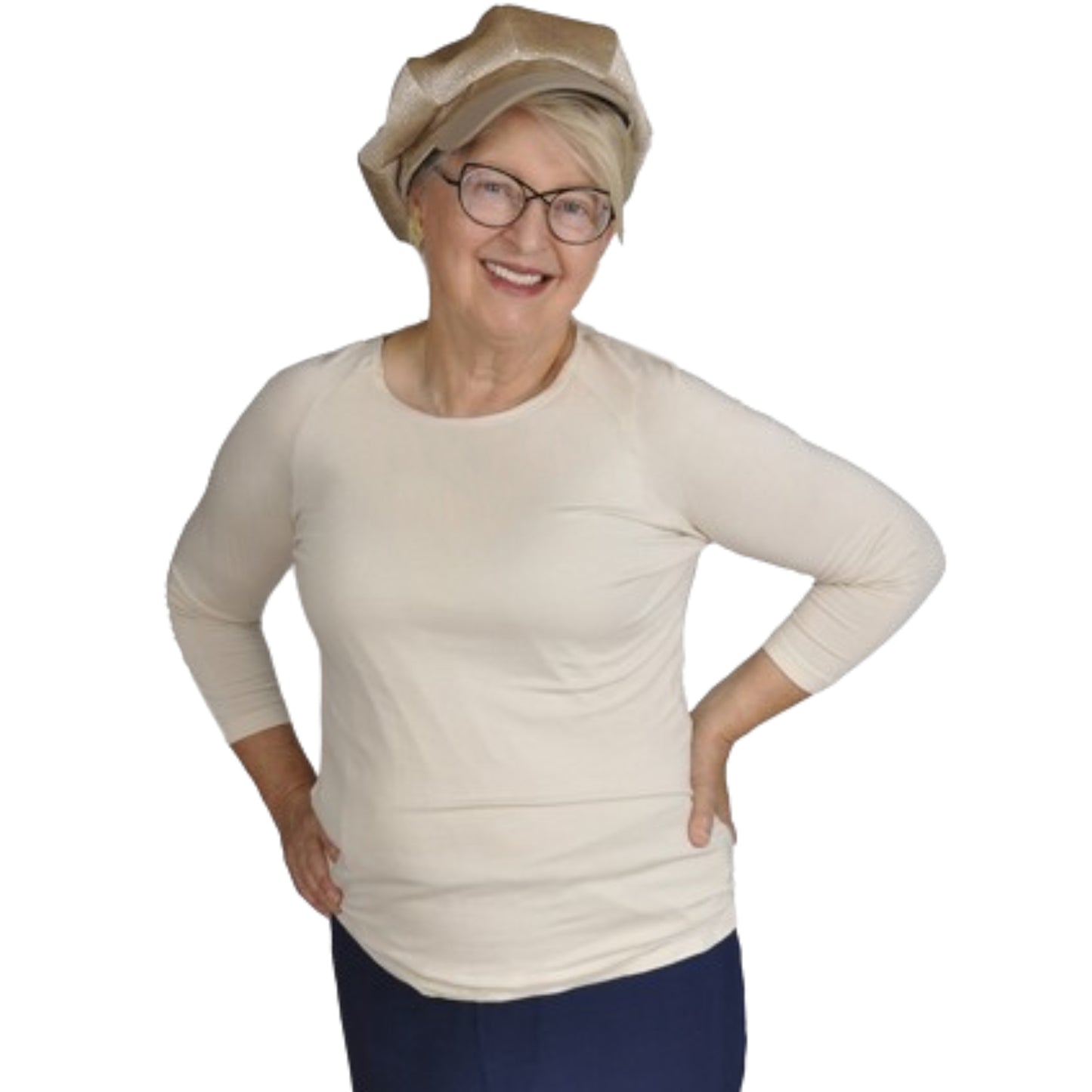 Raglan Top - 3/4 sleeve