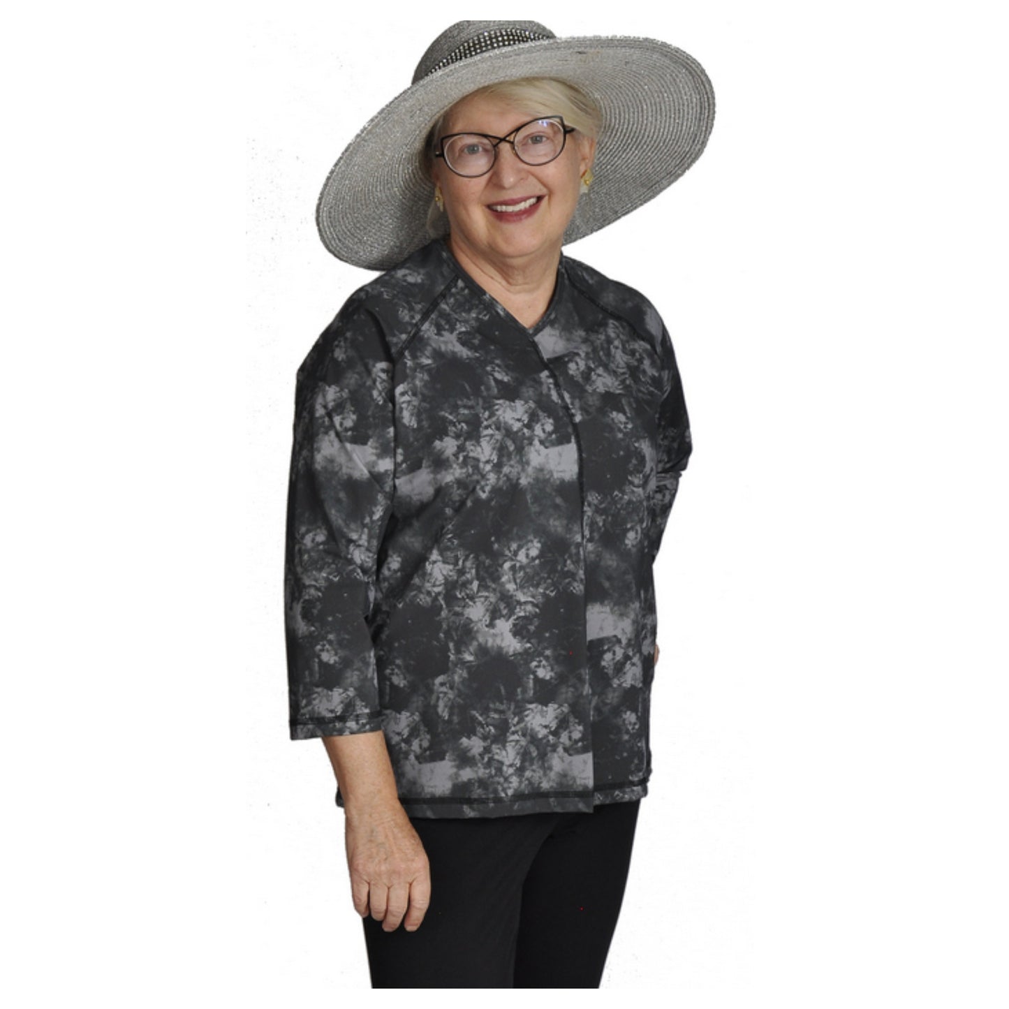 Swim & Sports UV Top & Rashguard - Printed - 3/4 sleeve