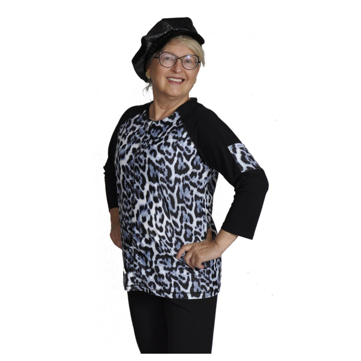 Swim & Sports UV Top & Rashguard - V-Neck (3/4 sleeve)