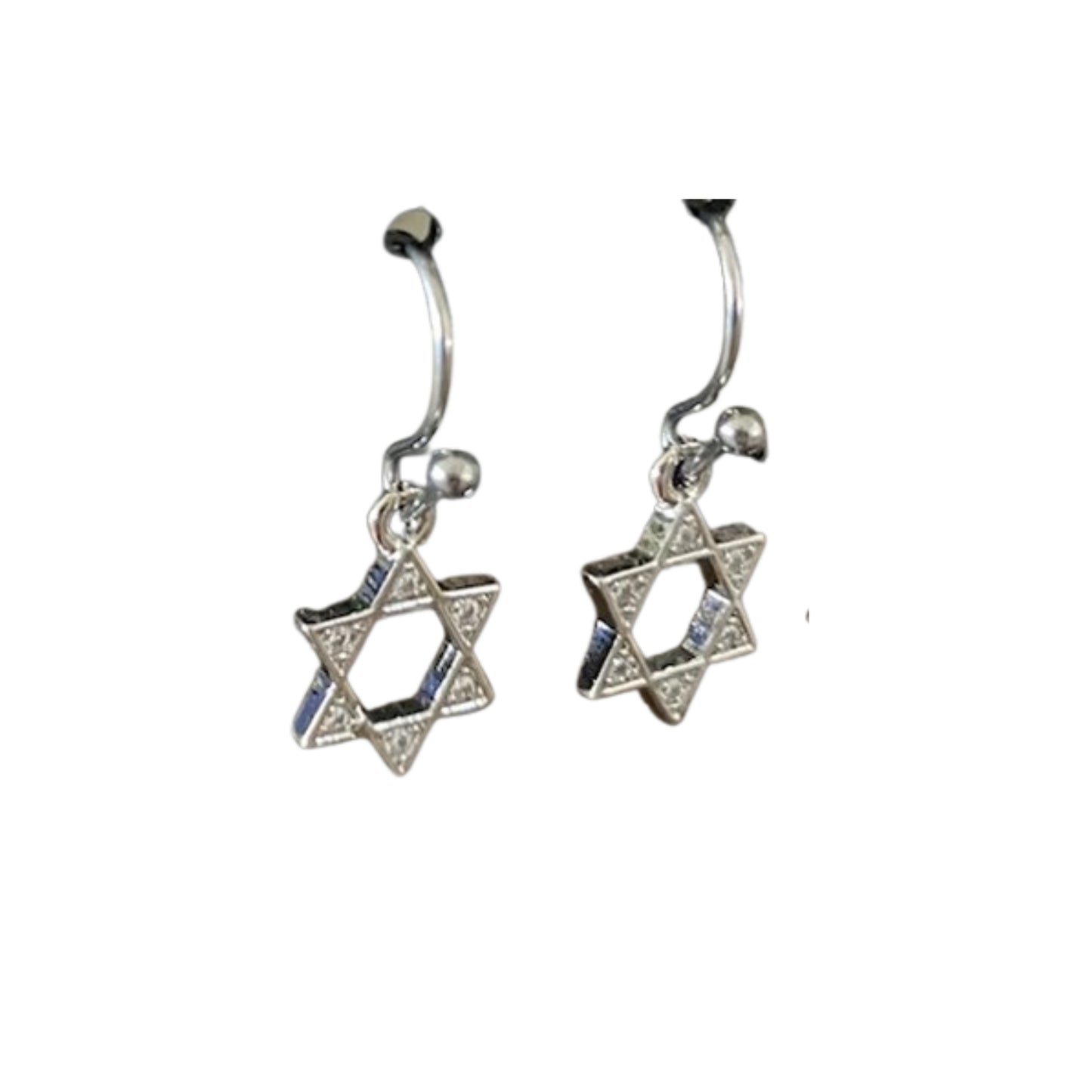 Dangle Earrings - Jewish Pride / Magen David / Star of David / Map of Israel