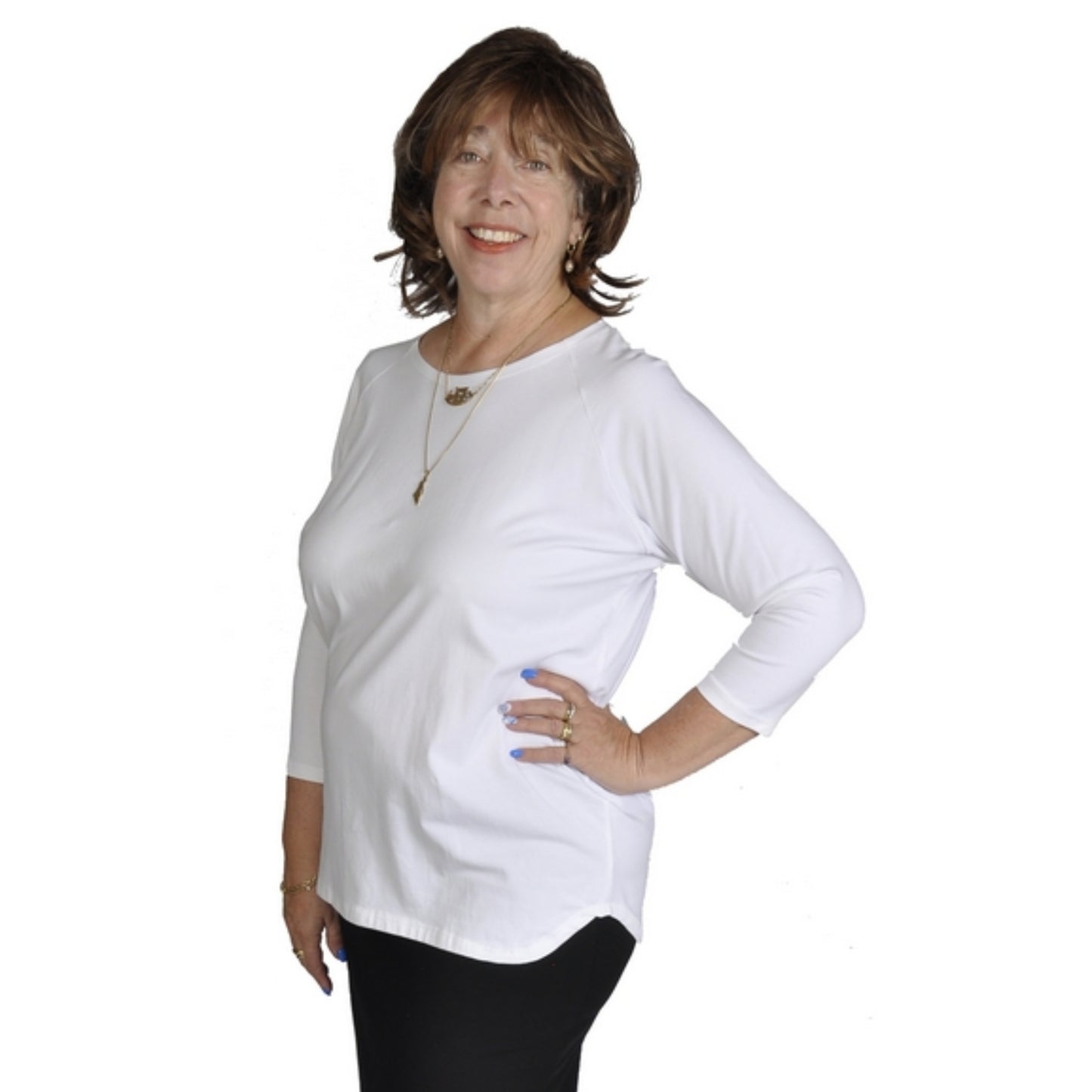Raglan Top - 3/4 sleeve
