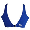 Royal Blue lightweight unpadded swim/sports bra with back clip