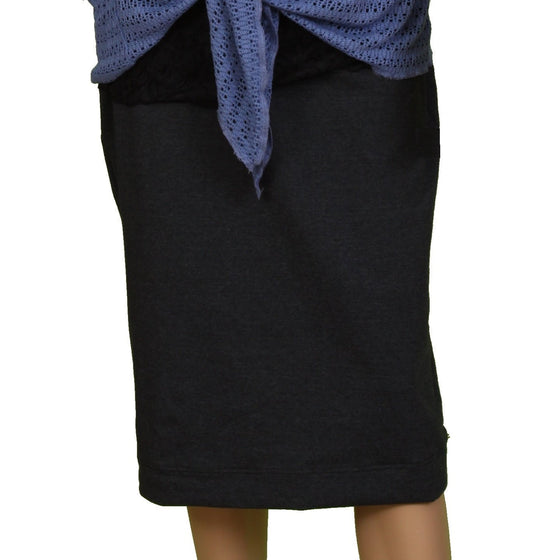 Pencil Skirt - Cotton Stretch Knit