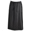 Drawstring Midi Skirt with Pockets - Cotton Knit