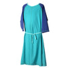 Girls & Teens UV Mint Green Swim Dress Set With  Blue Detail and Coordinating  Swimpants - MarSeaModest