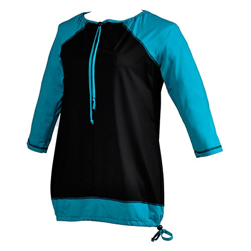 Swim & Sports UV Top & Rashguard - Drawstring Neck (3/4 sleeve)