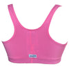Pink swim and sports pullover bra