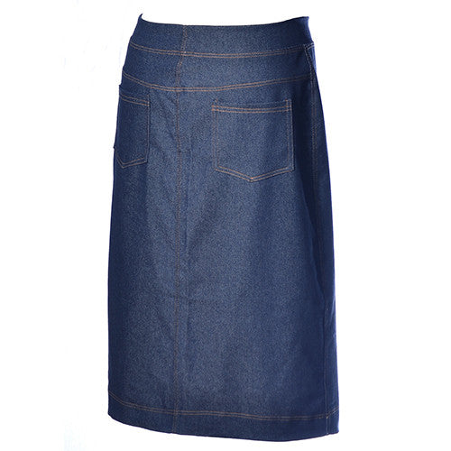 
                      
                        Pencil Skirt  - Cotton Stretch Denim.
                      
                    