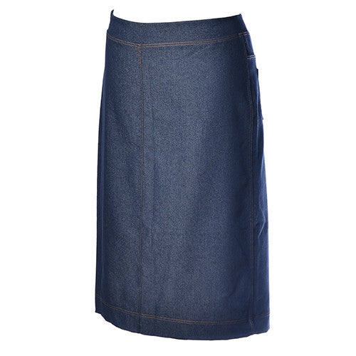 
                      
                        Pencil Skirt  - Cotton Stretch Denim.
                      
                    