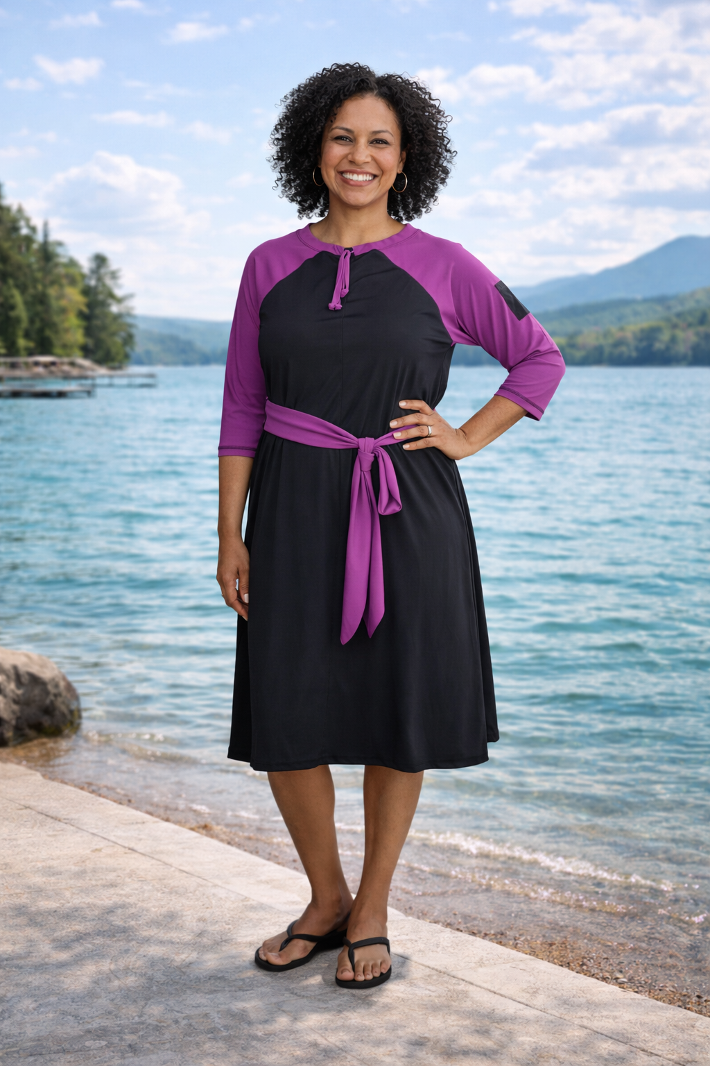 Swim & Sports UV Dresses - (A-line) MarSea Modest Swim and Activewear Swim & Sports UV Dresses - (A-line) MarSea Modest Swim and Activewear