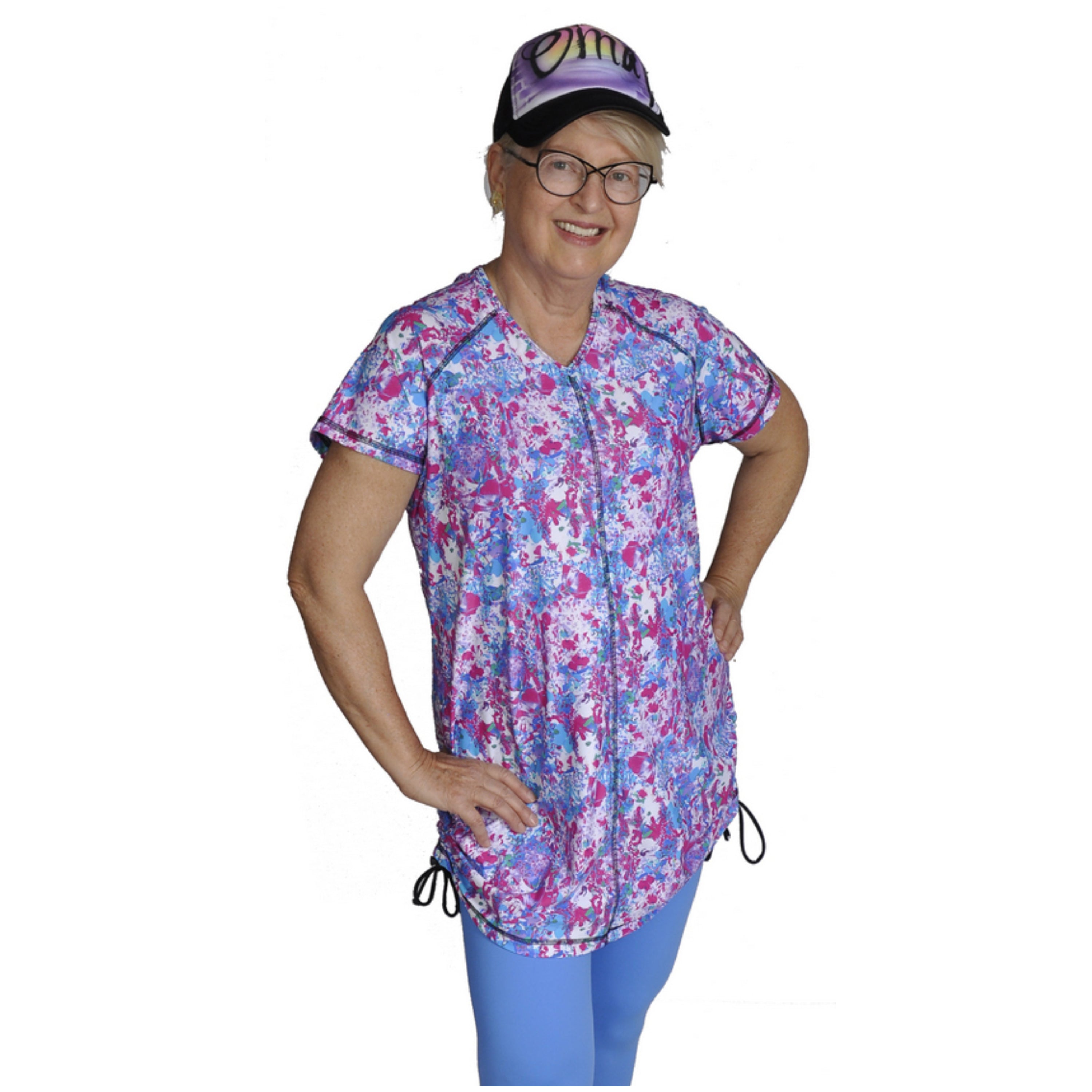 Swim & Sports UV Top & Rashguard - Cap Sleeve.