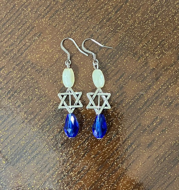 
                      
                        Chanuka / Jewish Dangle Earrings
                      
                    