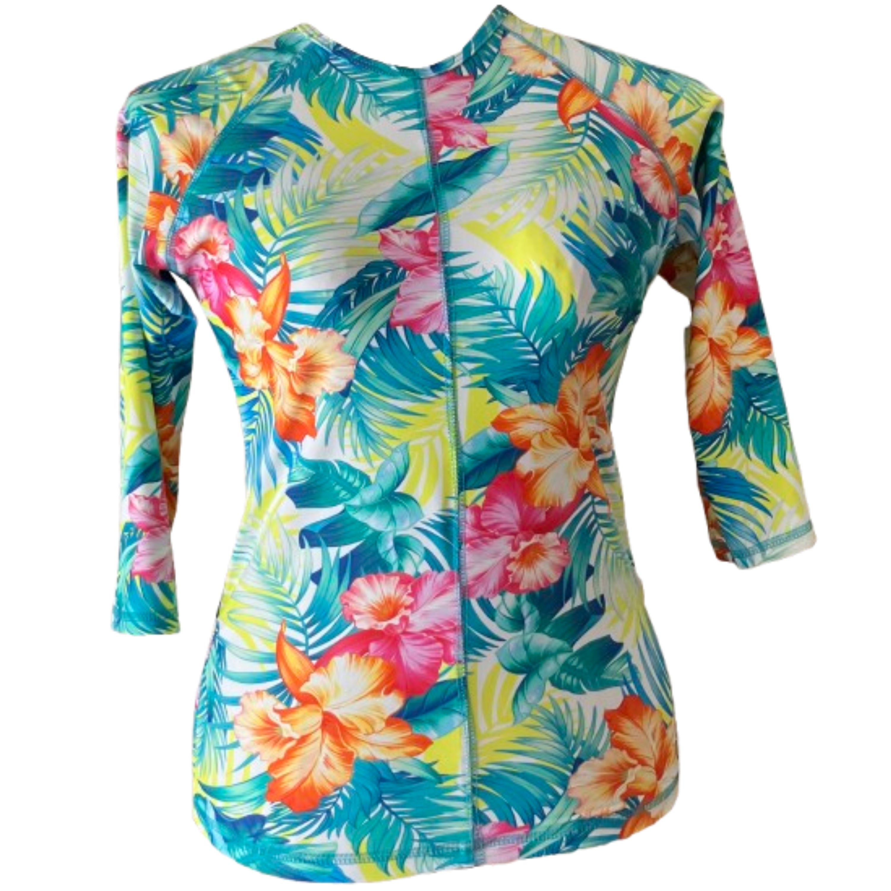 Swim & Sports UV Top & Rashguard - Printed - 3/4 sleeve