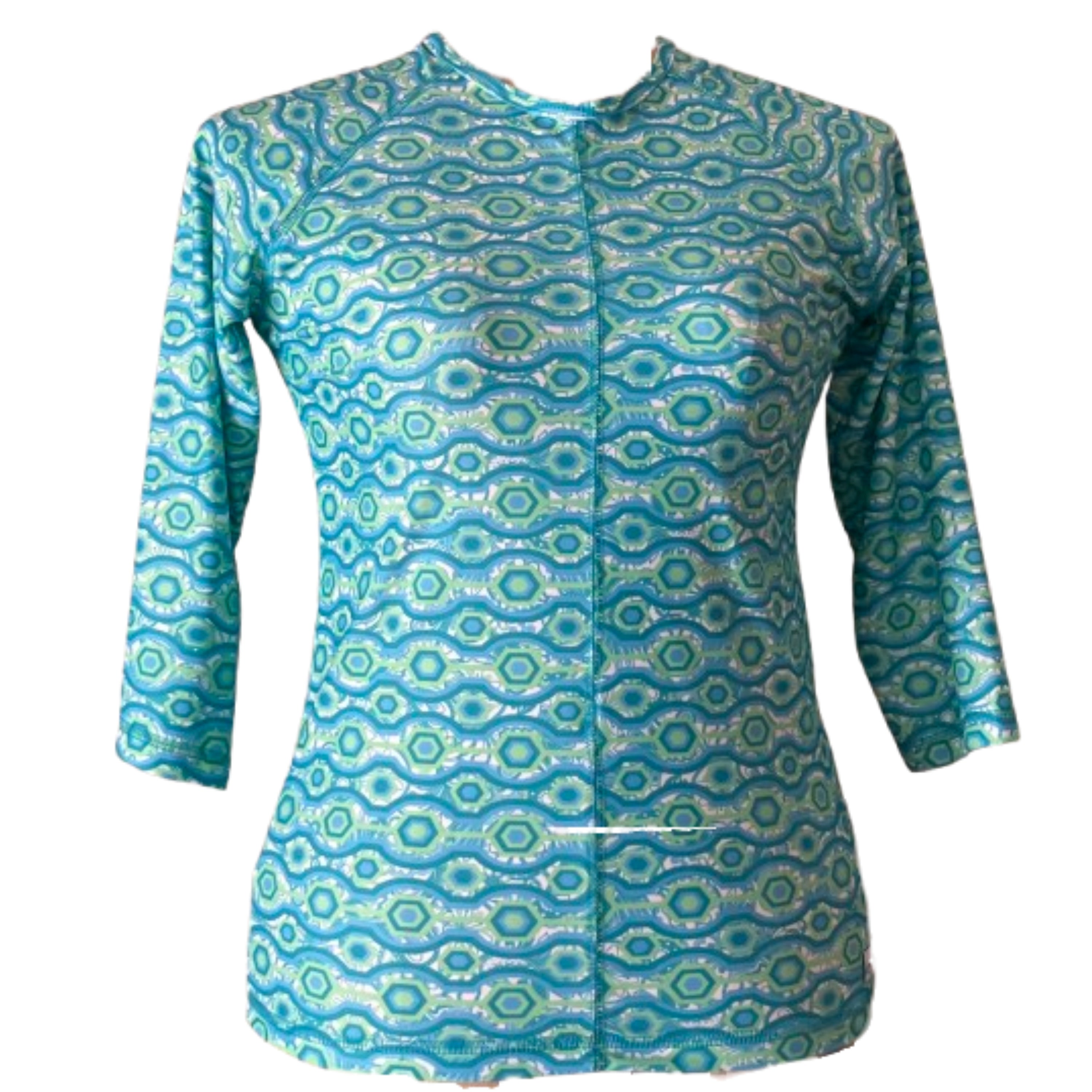 Swim & Sports UV Top & Rashguard - Printed - 3/4 sleeve