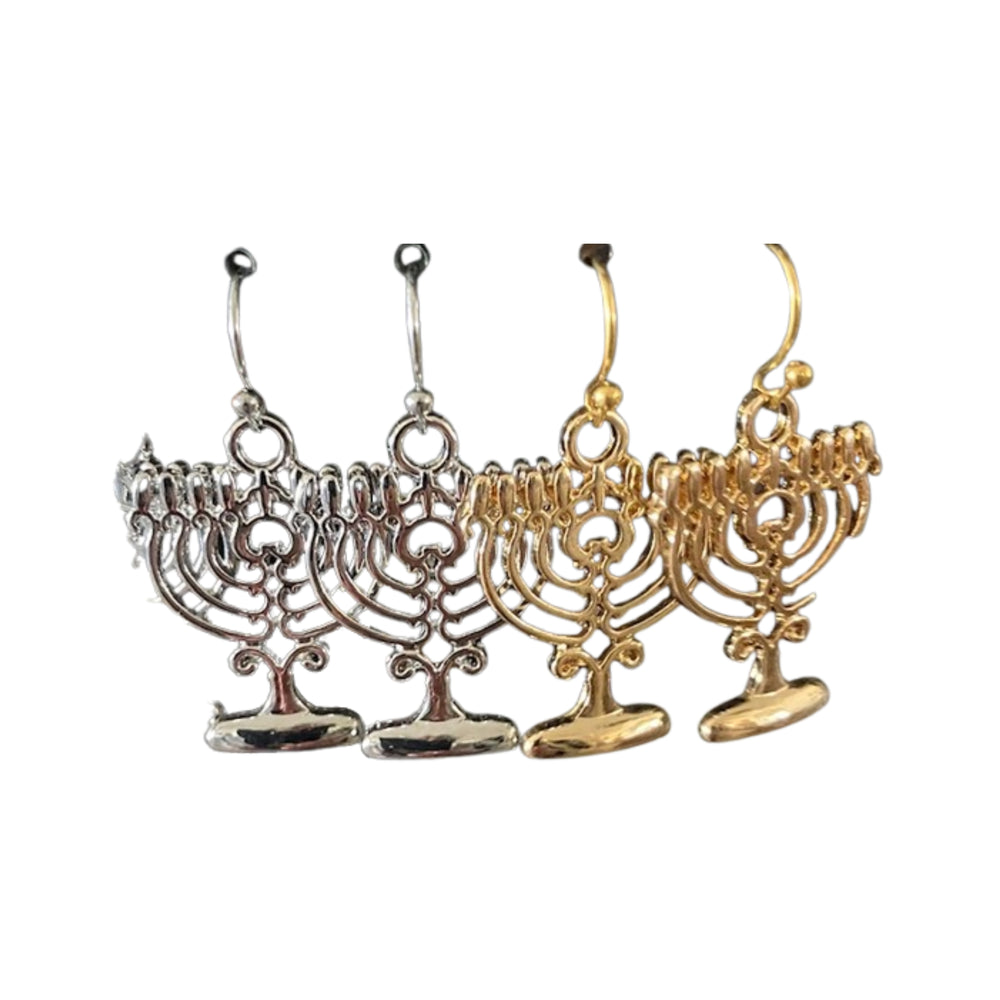 
                      
                        Chanuka / Jewish Dangle Earrings
                      
                    