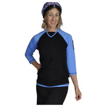  Swim & Sports UV Top & Rashguard - V-Neck (3/4 sleeve)